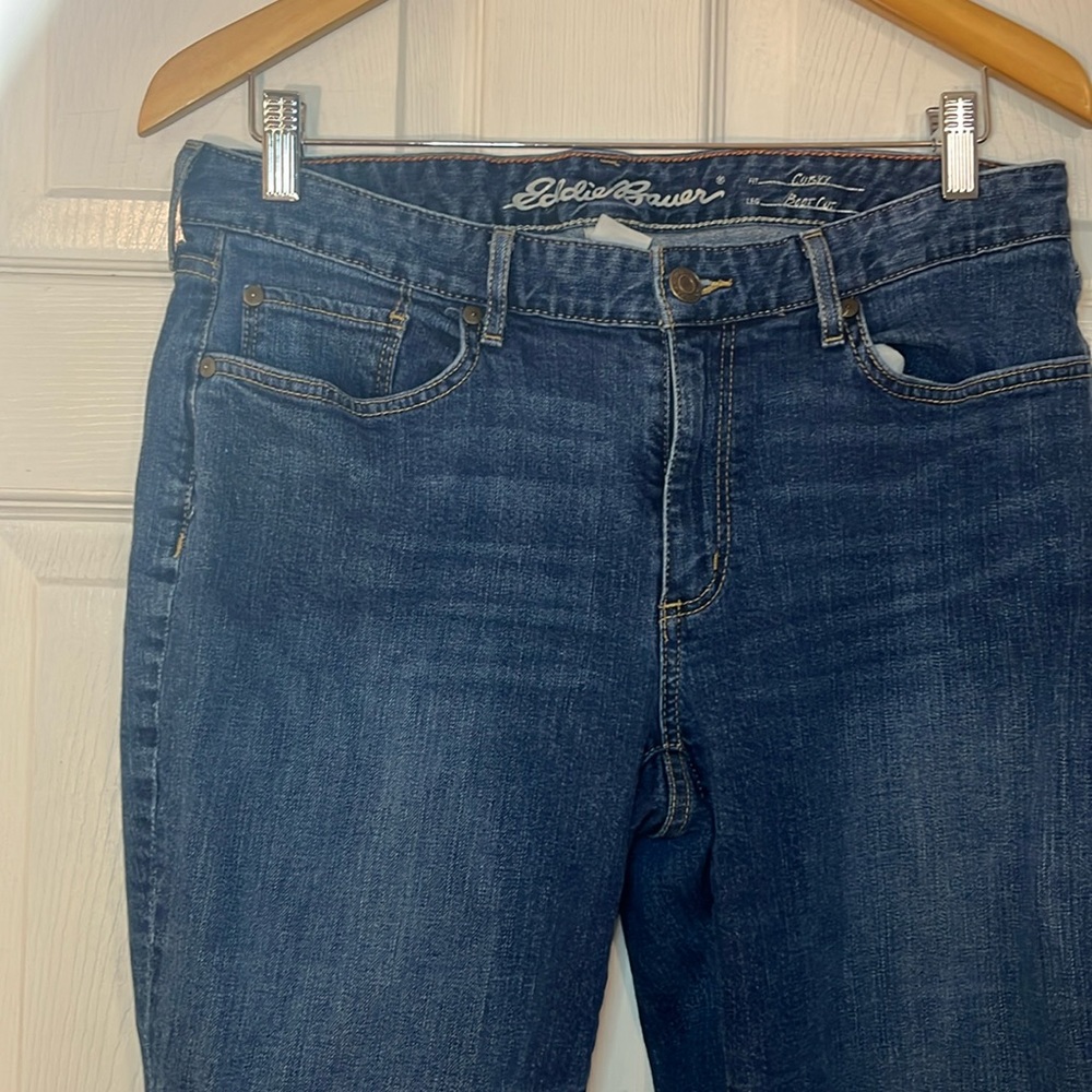 Eddie Bauer Curvy Bootcut Women Jeans size 12